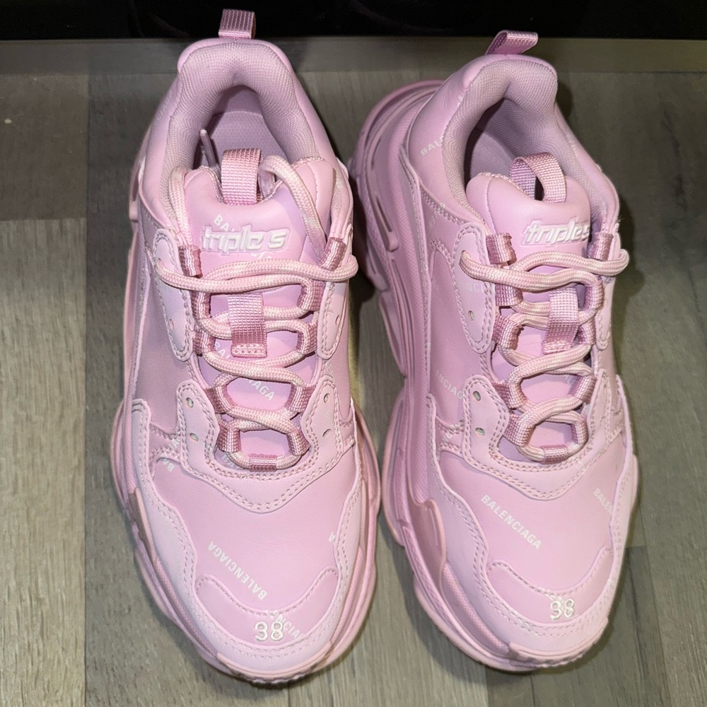BALENCIAGA Triple S platform sneakers (AUTHENTIC): used - Picture 4 of 15